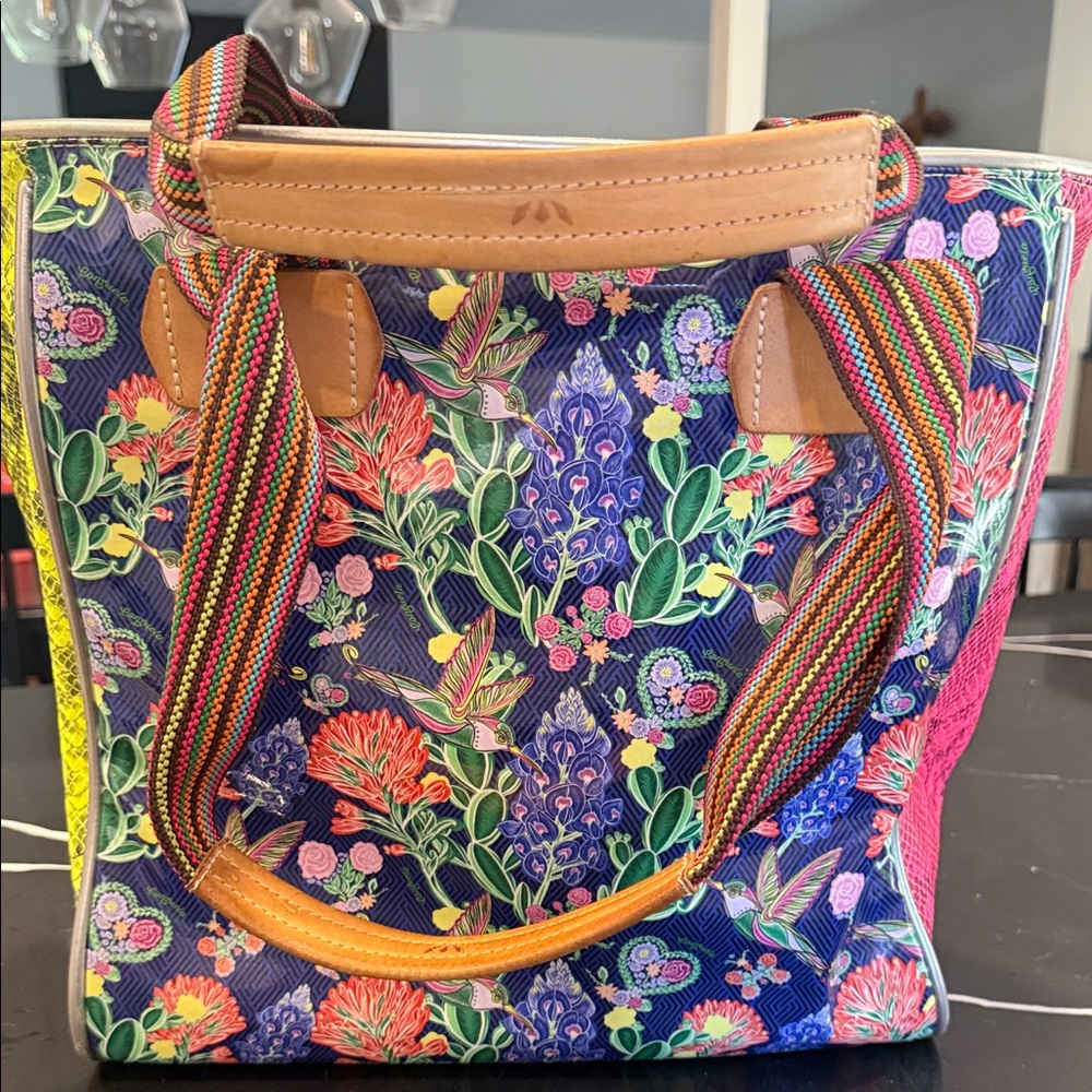 Consuela Colorful Floral Tote
